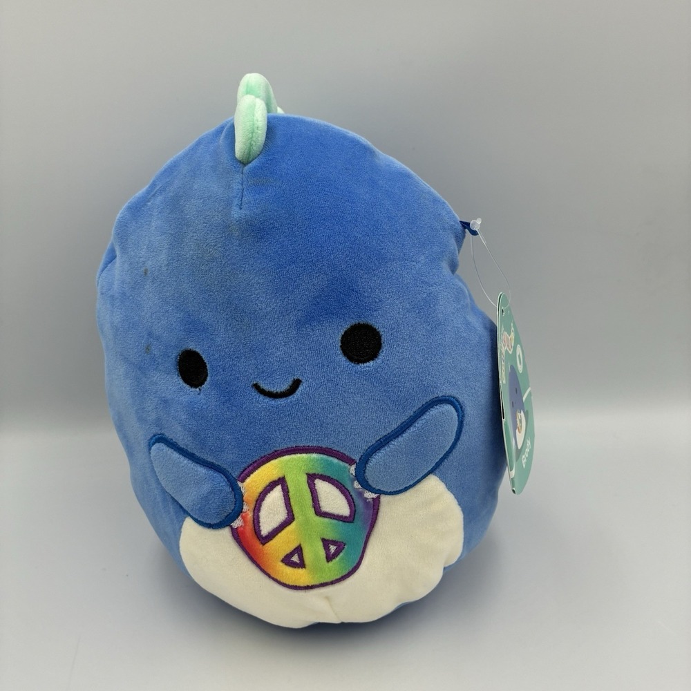 Squishmallow Brody the Dino - Blue -‎ 7" - New with Tags Flaw